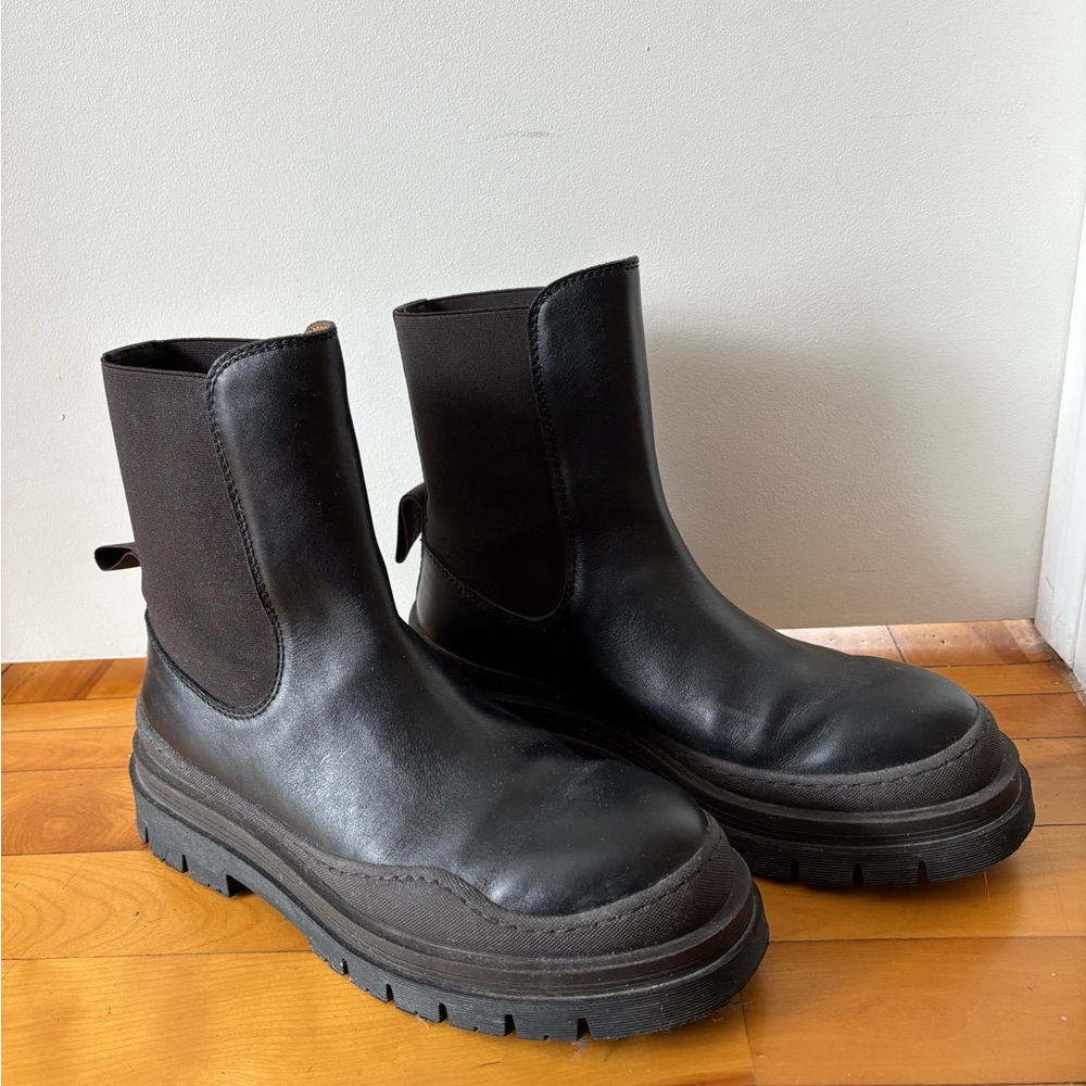 See by Chloé Brown Leather Boots sz39
